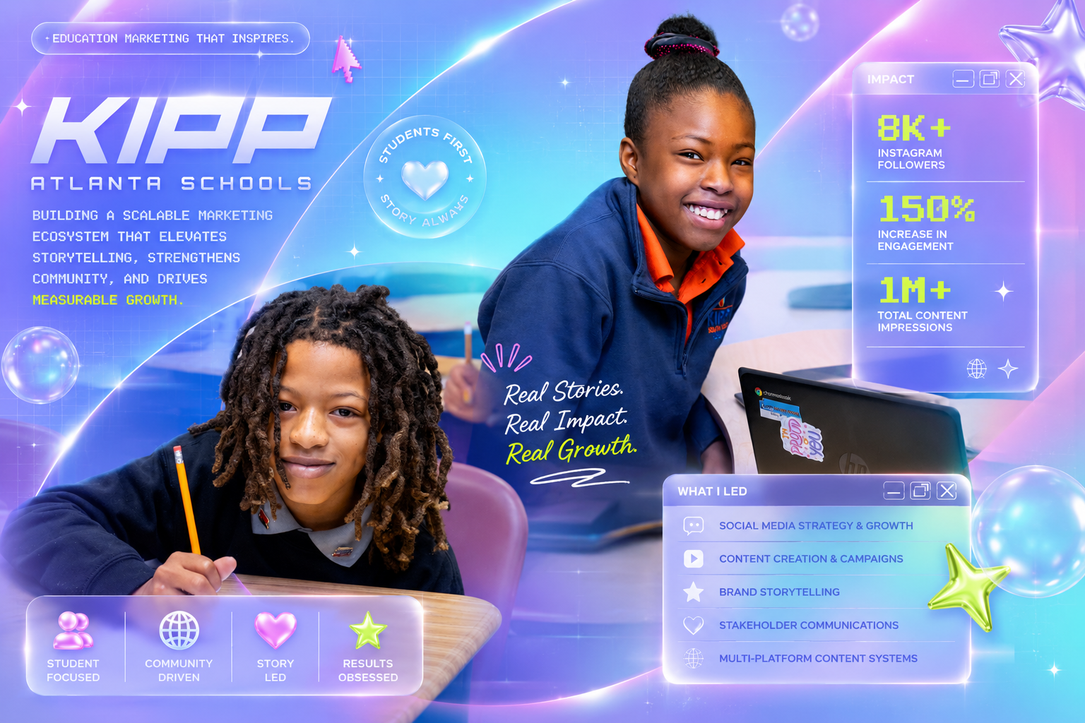 KIPP Atlanta Schools case study artwork
