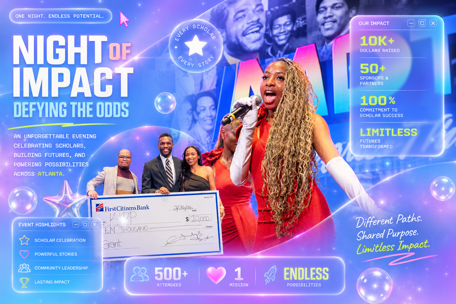 Night of Impact campaign artwork